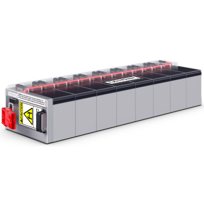 CyberPower RB1290X8 UPS Replacement Battery with 8x 12V/9AH batteries, pre-assembled cartridge